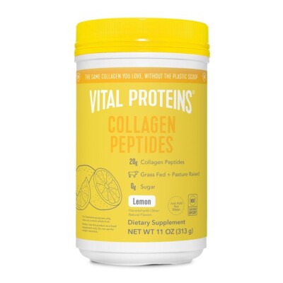 Vital Proteins Collagen Peptides Lemon Flavor NET WT 11 OZ