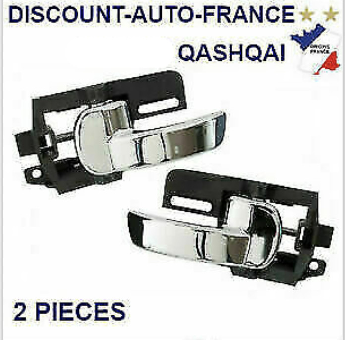 Poignée de porte intérieure Qashqai 2007-2013 pour réparer un mécanisme cassé ou bloqué