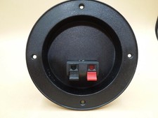 2 Position Push/Release Spring Loaded Speaker Jack 4 1/2" Diameter QTY 1