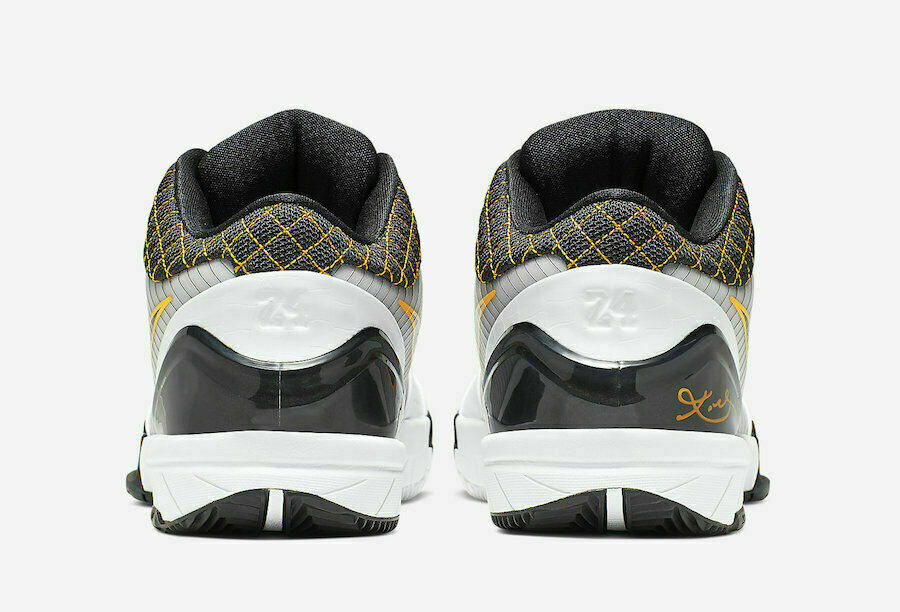 Nike MEN'S Kobe IV 4 Protro DEL SOL White Black SIZE 11.5