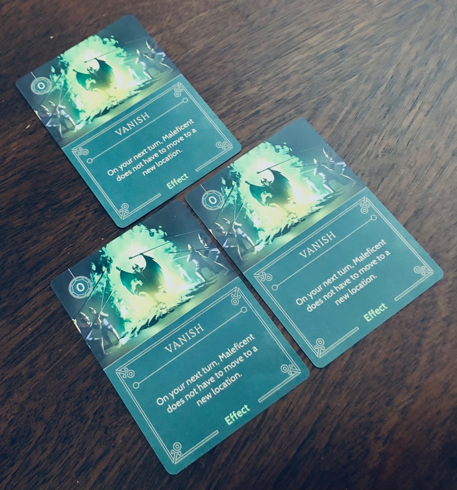Villanious Card Example Disney Villainous | Maleficent Effect 'Vanish' Villain Card x3 | Game ...