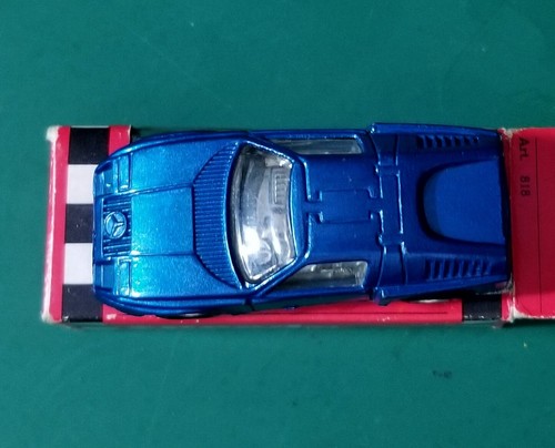 MERCURY SPEEDY N°818 MERCEDES BENZ C111 WANKEL Scala 1:66 Made Italy 1969 N.I.B. - Foto 6 di 9