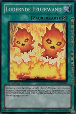 YU-GI-OH, LODERNDE FEUERWAND, SR, HA05-DE027, 1. Auflage, TOP