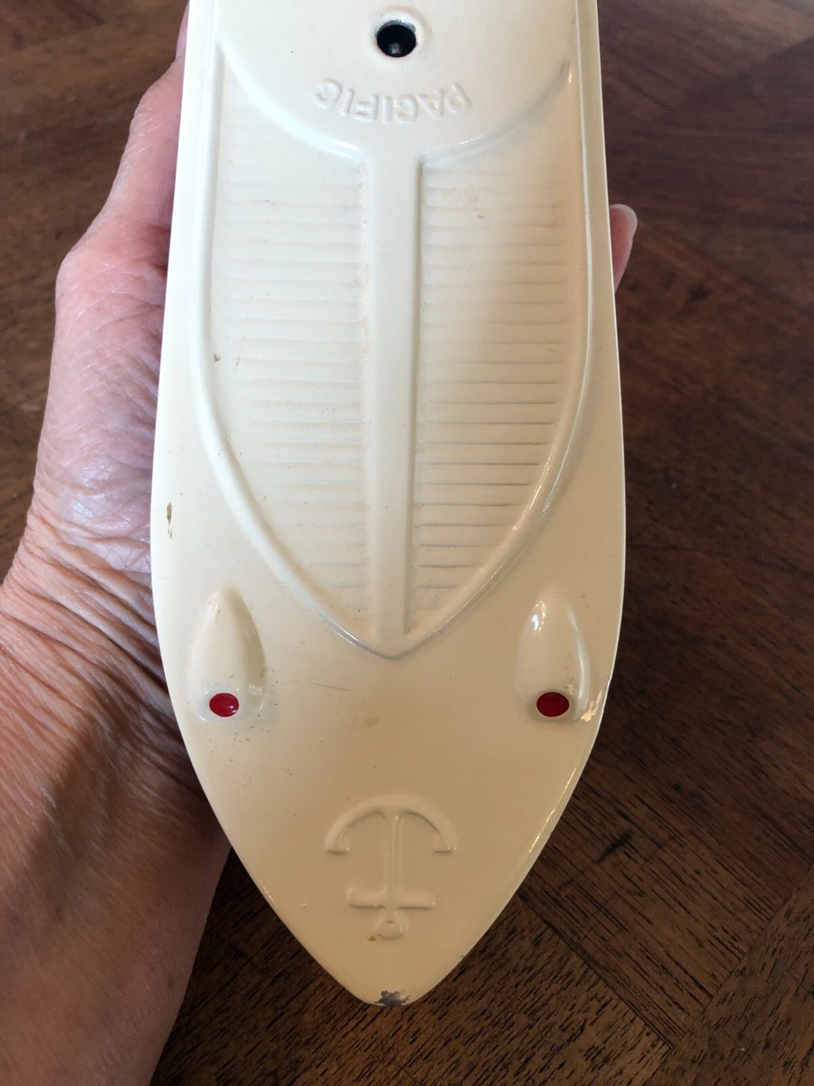Petit Bateau Jouet Mécanique En Métal Jouef Pacific Major Des Années 60
