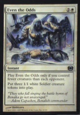 Even the Odds - Future Sight: #6, Magic: The Gathering Nm R29