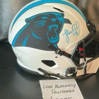 Luke Kuechly Carolina Panthers Autographed Original Football Helmet BAS