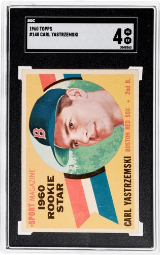 1960 Topps Carl Yastrzemski Rookie Star #148 SGC 4
