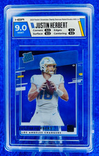 2020 Panini Chronicles - Clearly Donruss Rated Rookie #RR-JH Justin Herbert RC
