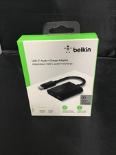 Authentic Belkin USB-C Audio + Charge Adapter...