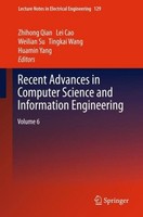Recent Advances In Computer Science And Information Engineering Zhihong Qian