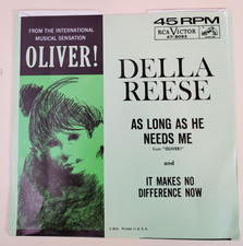 Della Reese AS LONG AS HE NEEDS ME (GREAT SOUL 45/PS) #8093 PLAYS VG++ NO NOISE