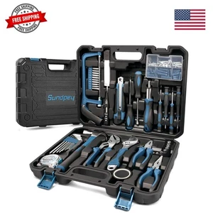 Home Trousse d'outils 148-Pcs - Ensemble d'outils de réparation à main portable de base pour...