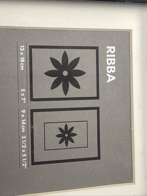 IKEA Ribba Black Frame Picture 5