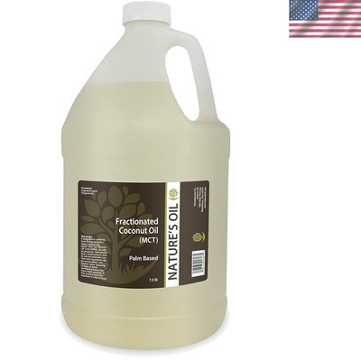 Fractionated Coconut Oil MCT Oil Oil Gallon for Massage, Diluting Essential O...