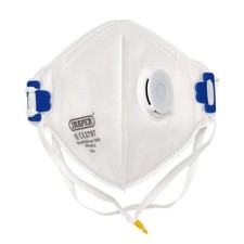 Draper FPP3 NR Vertical Fold Flat Face Masks Valve Pack of 10 Stock No: 21244