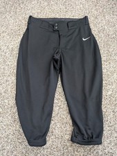 Nike Vapor Select Softball 3/4 Game Pant Women's M Black Knickers AV6718-010