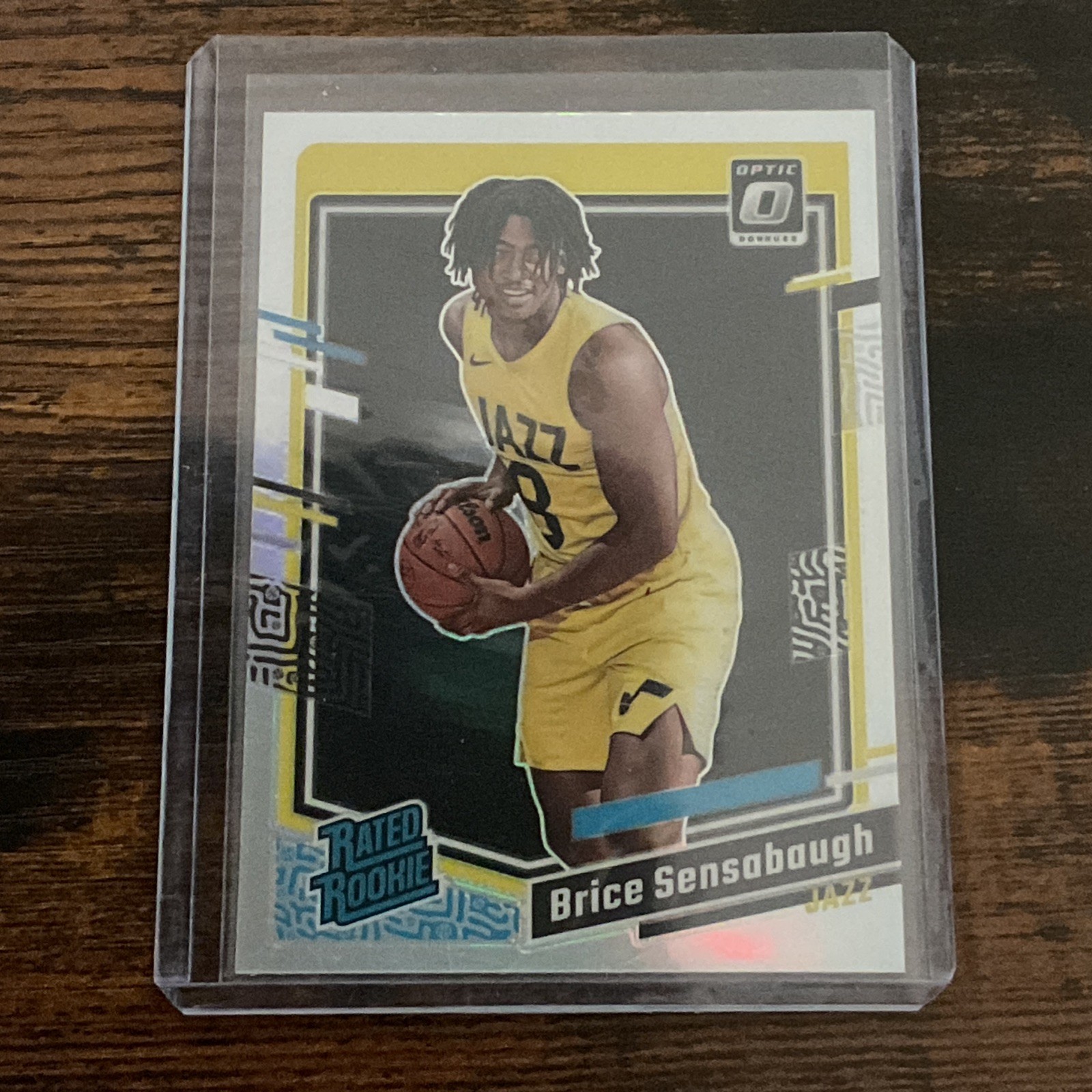 2023-24 Panini Donruss Optic Rated Rookie #209 Brice Sensabaugh Silver Prizm RC