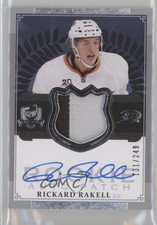 2013-14 Upper Deck The Cup Rookie 131/249 Rickard Rakell #122 Patch Auto 0c3
