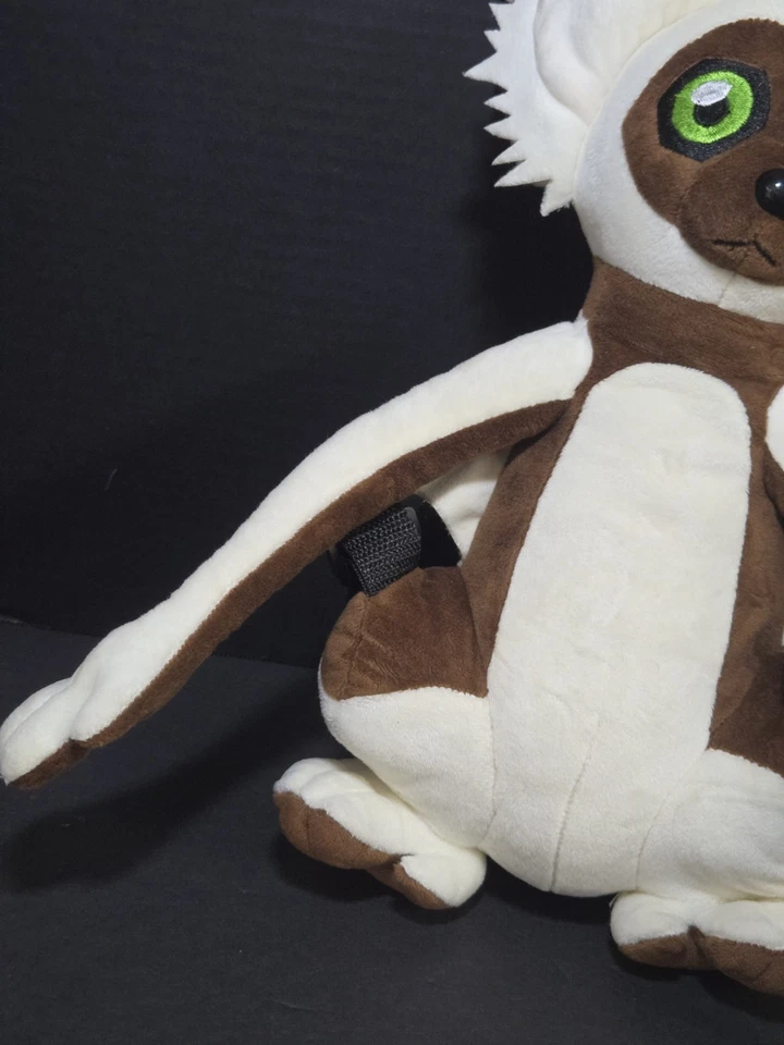 Mini Mochila de Peluche 14" Avatar Last Airbender Momo, Unisex Bolsa de Viaje Ajustable Foto 4 de 4