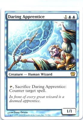 #72 Daring Apprentice 9th Edition Rare