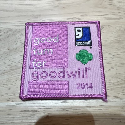 2014 GS & BSA Goodwill Good Turn For Goodwill Patch