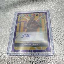 2025 Topps Chrome Certified Rookie Autograph Jaylon Tyson #N55-jT Clev Cavaliers