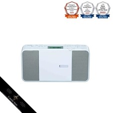 TOSHIBA TY-C251 W CD Radio Compact Slim Vertical Wide FM Compatible Dimensions: