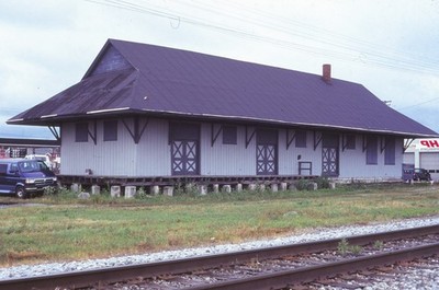 Origina Fuji  Railroad Slide Seymour Railroad Depot