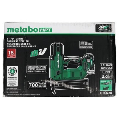 Metabo HPT N1804DBM 18V MultiVolt Akku-Schmalkronen-Tacker-Set - Bild 1 von 4