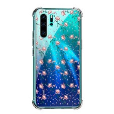 Image of Case for Huawei P20 Pro Huawei P30 Pro Clear Soft TPU Patterned Back Case Cover