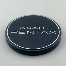 Asahi Pentax 60mm ID Metal Slip-On Front Lens Cap 58mm Filter Front GENUINE OEM