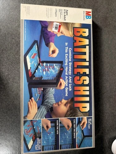 Vintage 1984 Milton Bradley BATTLESHIP #4730 game in Original Box Complete