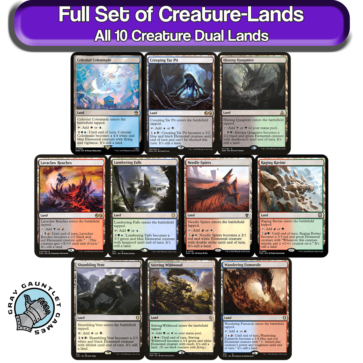 mtg land creature cards Creature" Lands