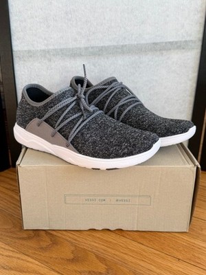 Vessi Cityscape Waterproof Knit Sneakers Charcoal Grey  display picture 3