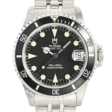 OROLOGIO TUDOR SUBMARINER 75190 AUTOMATICO DATA QUADRANTE NERO ACCIAIO INOX UOMO F/S