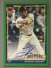 2026 Topps Series 1 Jackson Chourio Red Foil (RAW)