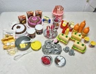 Vintage Barbie Mattel Baking, Tea, And Fast Food Sets 1990s
