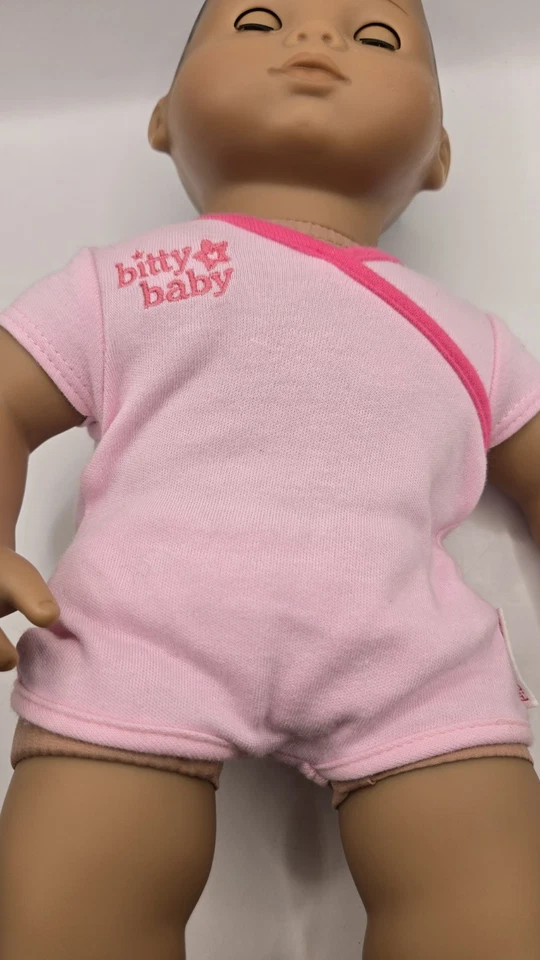 American Girl Doll Bitty Baby African American 15" With Pajamas 2018 - Image 4 of 4