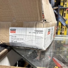 4-Simpson Strong-Tie THD50500H 1/2" x 5" Titen HD Heavy Duty Screw Anchors 80/pk