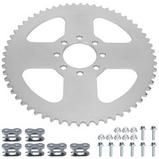 Go Kart Sprocket 40/41/420 Chain 60T Sprocket with 2-1/8" Bore 8 Hole for Go Kar