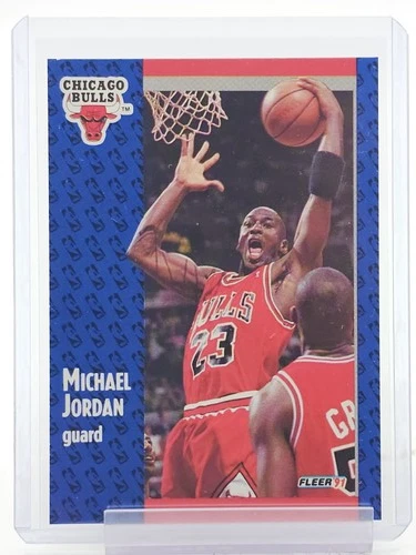 MICHAEL JORDAN 1991-92 FLEER #29 CHICAGO BULLS Q7249