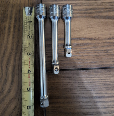 #ad #ad Snap On FX6 6quot; FXW4 4quot; FXW3 3quot; 3 8quot; Drive Extension Regular and Wobble $46.00