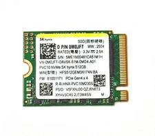 SK Hynix 512GB SSD M.2 NVMe PCIe Gen4x4 PVC10 HFS512GEM3X174N Dell P/N 0M0JFT