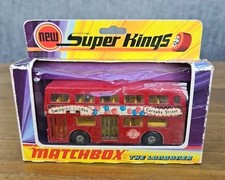 MATCHBOX SUPERKINGS THE LONDONER K-15 'SWINGING LONDON' BUS ORIGINAL BOX