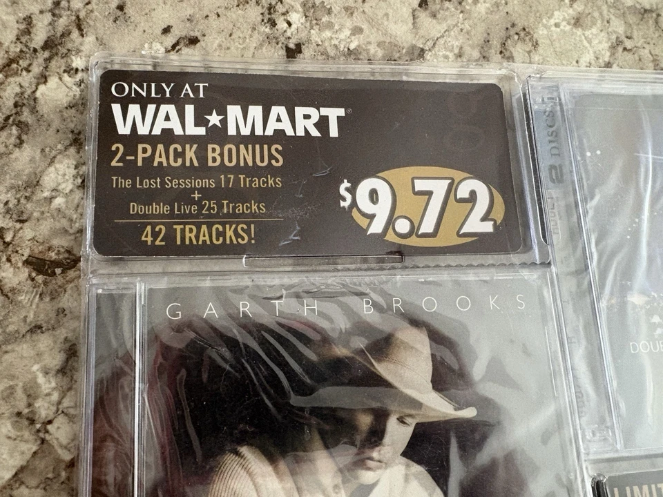 Garth Brooks USS Enterprise Double Live CD 2 Pack Walmart Rare - BRAND NEW - Image 2 of 4