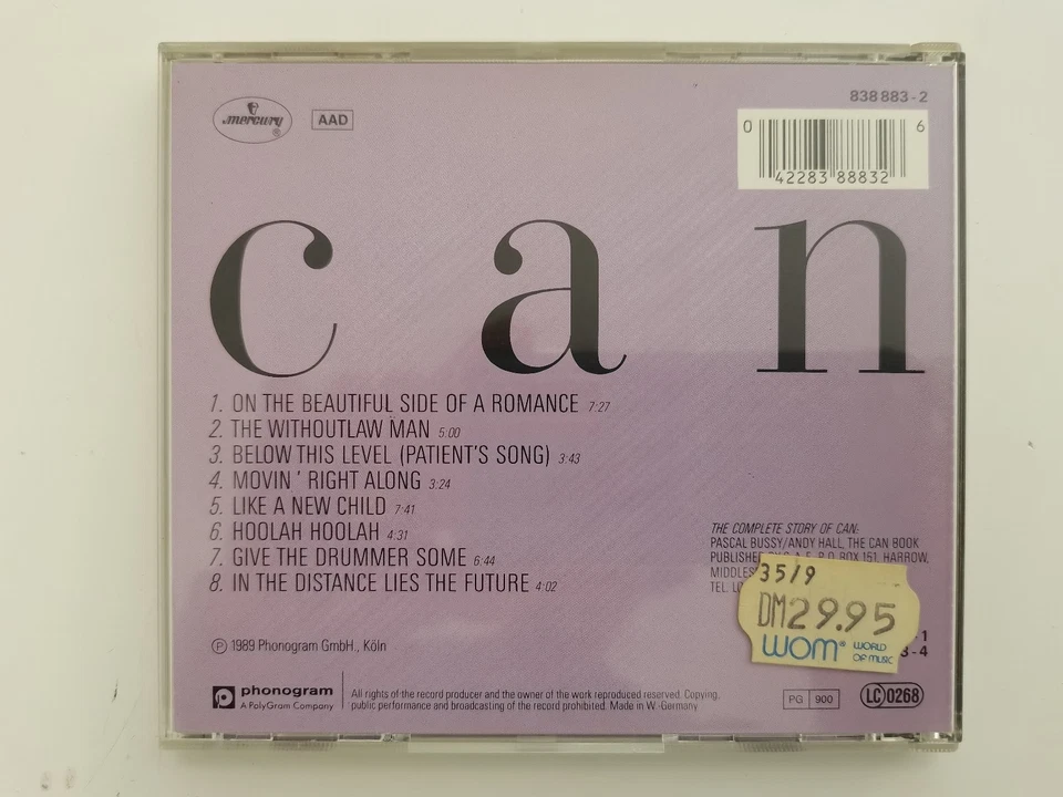 Can - Rite Time (1989) 042283888326 CD in Top Zustand - Bild 2 von 4