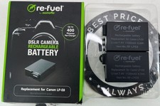 Digipower Re-Fuel Rechargeable Lithium-Ion 2X Battery for Canon LP-E8
