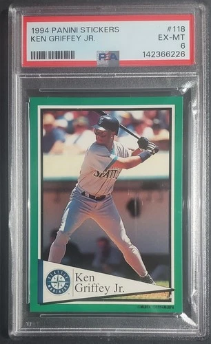 Ken Griffey Jr. Mariners 1994 Panini Baseball Sticker #118