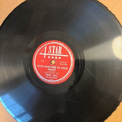 Terry Fell und The Fellers 78 SNOW DEER Single 10'' 78 RPM VG+