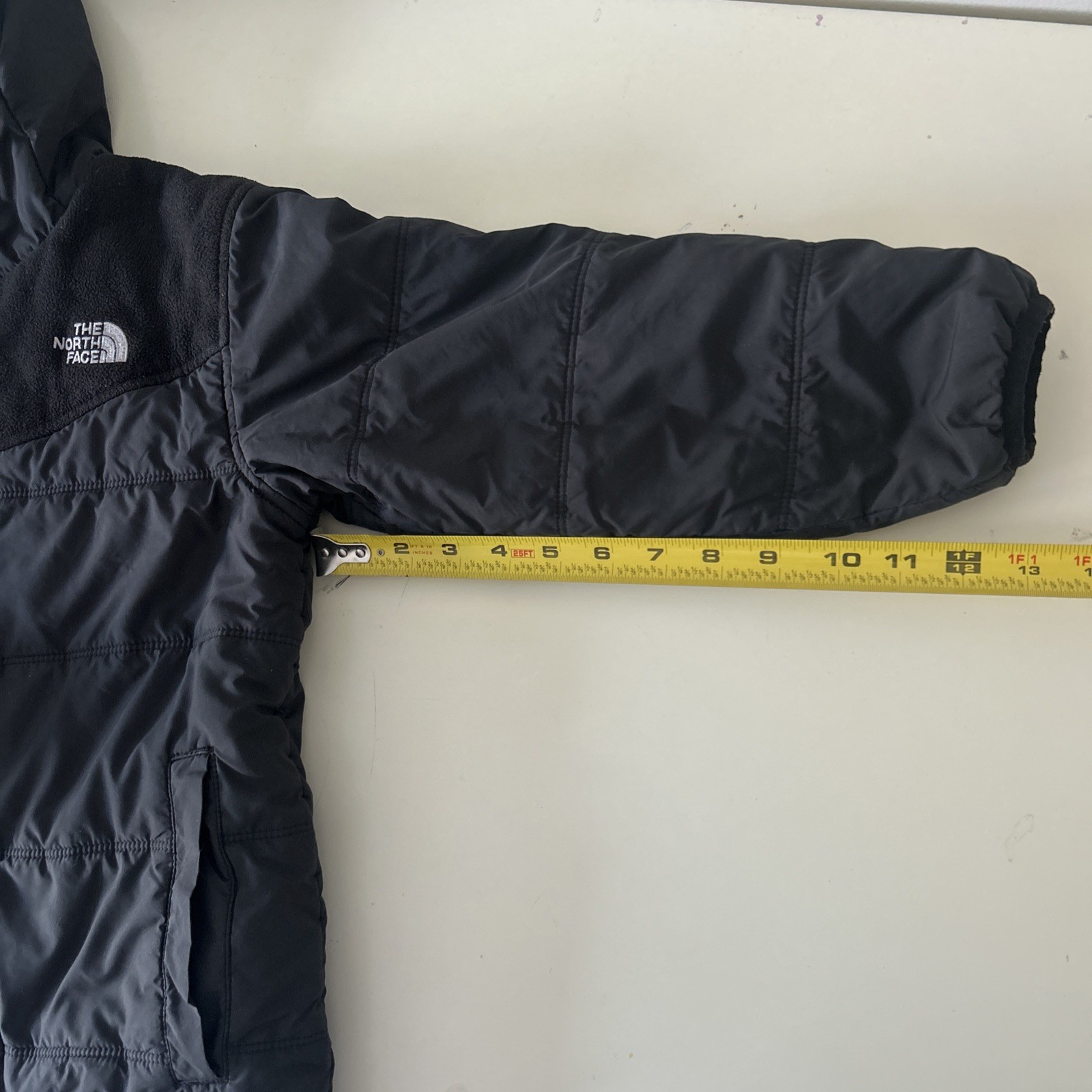 The North Face Kids Jacket Reversible Hooded Puffer Jacket Black Large thumbnail 12